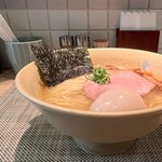 Ramen にじゅうぶんのいち - 塩そば味玉入り