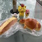 Musasabi Pan Koubou - たまごサンド238円＆むささびパン216円