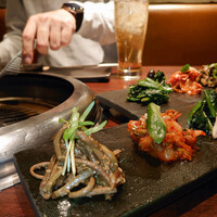 和牛焼肉 とびうし 飯田橋 - ナムル･キムチ1人用セット