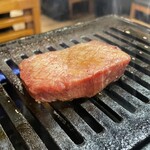 お肉一枚売りの焼肉店 焼肉とどろき - 名物厚切り牛タン②　1,780円