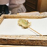 日本橋 蕎ノ字 - 蕗のとう