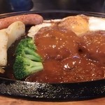 肉道楽いろは - ハンバーグ