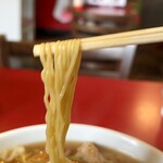西福飯店 - 麺アップ