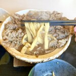 手打うどん 牛コロ 宮内 - 牛ニコ肉増し（¥1630） 