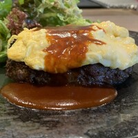 神戸牛炉釜炭焼ステーキ IDEA 銀座 - ハンバーグ