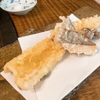 浅草 ひら山 - あなごの天ぷら