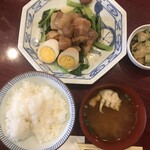 235306673 - 豚肉の梅干し煮定食　税込1300円