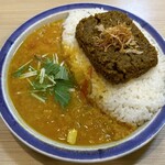 エチオピアカリーキッチン - ドライカレー 3倍、800円