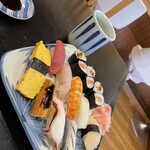 三郎寿司 - 汁物はしじみ汁でした。