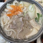 菜々家 - うどんも入ってるからご飯は少なめに…