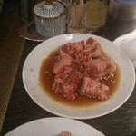 焼肉市場 - 切り落としカルビタレ