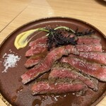 Osake Omamma Ohanashi Nene - 和牛イチボ肉?和牛ランプ肉?