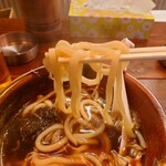 とき兵衛 - 2024年2月　麺持ち上げ