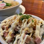 中華蕎麦にし乃 - マヨチャーシューご飯