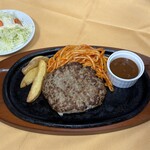 レストラン八白 - ハンバーグステーキ