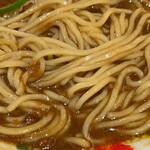 開花屋 楽麺荘 - 麺アップ