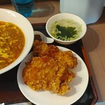 Sau Suvira - 麻婆飯　単品から揚げ２