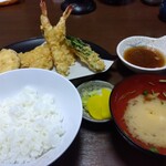 Ebi Tembun Ten - 天ぷら定食