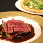 イタリアン チャイナバル村塾 - サーロインを使った青椒肉絲