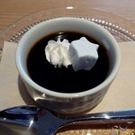 NANAIRO Cafe - ランチのデザート(コーヒーゼリー)