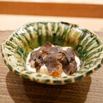 虎白 - 「揚物」海老芋蒸し揚げ、トリュフソース、黒トリュフ 2021年1月