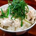 奈つやの中華そば - とりマヨ 250円