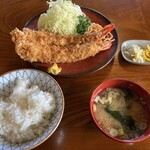 Ogawa Tei - エビフライ定食C。3645円！