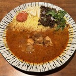 般゜若 PANNYA CAFE CURRY - チキンとキーマのカレー、1,380円