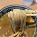 らぁ麺 ふじ田 - 多加水の太麺