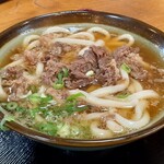 手打ちうどん つるや - 肉うどん