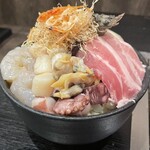 月島名物もんじゃ だるま 粋な店 - 