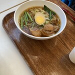 ウッドランドカフェ - 麦豚角煮醤油ラーメン