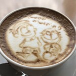 イージーライフカフェ - カプチーノ  ラテアート付き