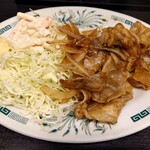 日高屋 - 2023年12月　しょうが焼き　600円