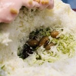 こひる庵 - 中には豆甘露煮と桜あんクリームも！