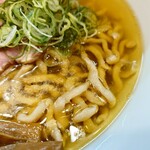 らぁ麺 くろ田 - 塩味玉手もみ