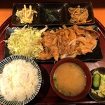 Otafuku - お多福　「生姜焼き定食」1000円