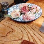 Kumano Toriyaki - 鳥焼き5種盛り　どれも新鮮で美味しい