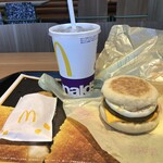 マクドナルド - 料理写真:ソーセージエッグマフィンセット コーラ 2023/10/3