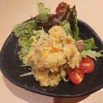 正しい晩ごはん 白-はく- - さつま芋のポテサラ