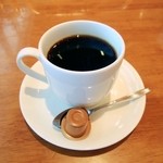 The Preston Cafe - 自家焙煎のコーヒー。+100円でお代わりできました。