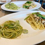 リトルネスト - パスタはシェアして頂けます。