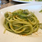 リトルネスト - ヤリイカのルッコラペーストソース