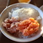 ブリーズベイ シーサイドリゾート松島 - 私の朝食:とろとろ海鮮丼(2024年2月)