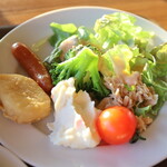 ブリーズベイ シーサイドリゾート松島 - 私の朝食:サラダ(2024年2月)