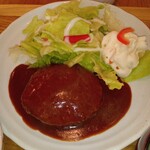 むさしの食堂 - 煮込みハンバーグ１６８０円