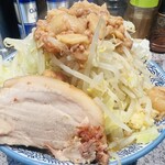 ラーメン 宮郎 - ラーメン 中盛 野菜多め