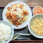 ポパイ - 定食(750円税抜)全景