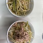 ◯つばき食堂 - ネギ飯と味ネギ