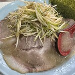 ◯つばき食堂 - 追加の味ネギ乗せ